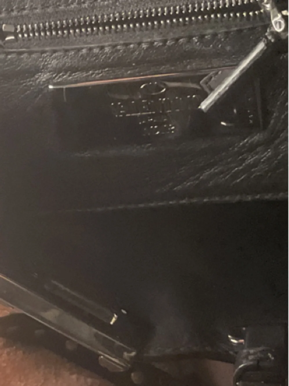 Valentino Garavani Black Leather Studded Satchel Tote - Picture 7 of 12